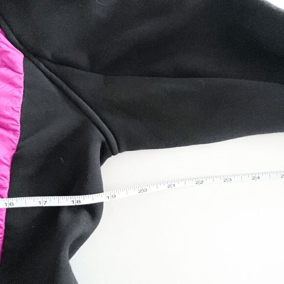 32 Degrees Women's Black & Pink Two Tone Full Zip Light Down Jacket Size M/M - Picture 6 of 8